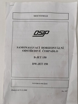 elektricke vytlakove vodne cerpadlo - 4