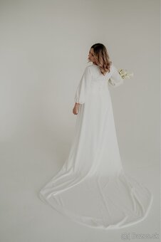 Svadobné šaty 42-44 - 4