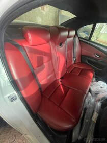 Predám individual červené sportsitze sedadlá E60 - 4