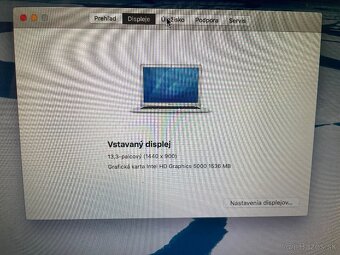 Apple Macbook Air (13-inch, Early 2014) - osobný odber BA - 4