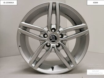 Škoda Yeti, Superb, Karoq alu disky 5x112 R17 ET27 7,5J 1214 - 4