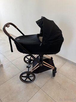 CYBEX Kočík kombinovaný Priam 4.0 Rosegold Sepia Black Plati - 4