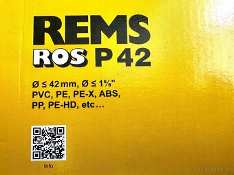 REMS ROS P42 Nožnice na trubky - 4