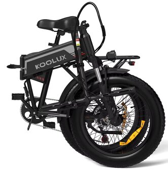 Elektricky bicykel Fatbike 500 W 13 Ah Moped - 4