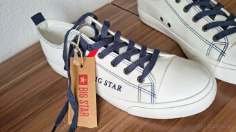 New: Big Star tenisky | veľ. 45 | Biele - 4