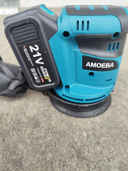 Baterková excentrická brúska AMOEBA 125 mm 3 rýchlosti - 4