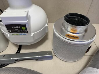 Kompletný ventilačný set na pestovanie – uhlíkové filtre +.. - 4