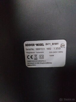 Takmer nepoužívaný vysávač Hoover BV71 - 4