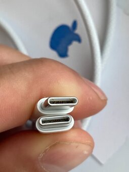 Opletený Originál Apple USB-C to USB-C kábel MQKJ3ZM/A - 4