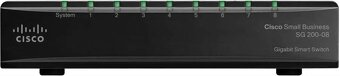 Cisco SG200-08 – 8-portový gigabitový switch (manažovateľný, - 4