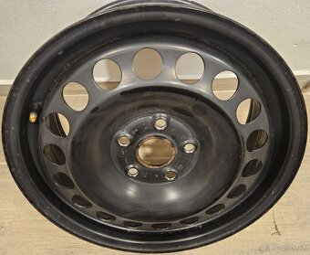 Originálne plechové disky VW - 5x112 r16 - 4