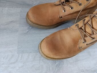 Dámske kožené topánky STRADIVARIUS -veľ. 40 - 4