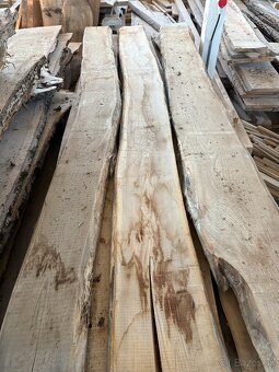 Vysušené brestové fošne, brest horský, 52 mm - 4