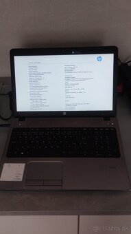 Predám notebook HP ProBook 450 G1 - 4