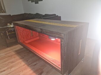 🦎 Predám krásne terárium + výbavu + amgamki - 4