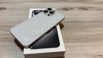 Vymenim iPhone 15 Pro Max 256gb Natural + skla, obaly - 4