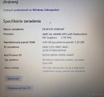 HP G1 455 / AMD A6-4400M / 4GB RAM / 15.6" - 4