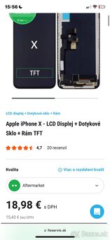 Iphone X displej LCD OLED - 4