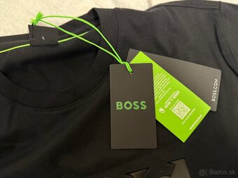 Hugo Boss tričko čierne (L) - 4
