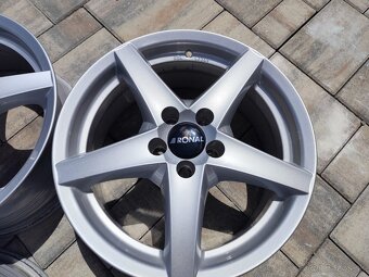 5x100 r16 hliníkové disky Audi, Skoda, Volkswagen - 4