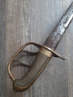 Stara šabla použivana kolo roku 1800 - 4