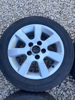 Orig. Hliníkové disky Opel R15 5x110 - 4