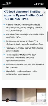 Dyson Purifier Cool PC2 De-NOx TP12 čistička vzduchu - 4