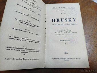 Lidová pomologie 1935 I. díl JABLKÁ 100 nejdůležitejších odr - 4