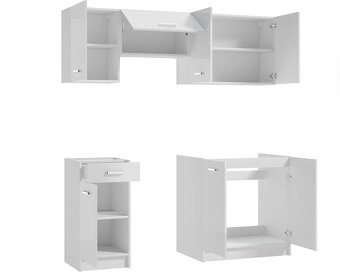 Kuchynská linka s pracovnou doskou a drezom - 4