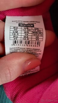 Zimné čižmičky veľ. 30, zn. Quechua - 4