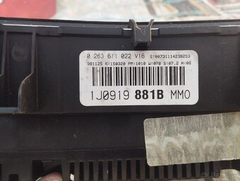 Riadiaca jednotka motora vw golf 4, 1.8turbo benzín, 20V - 4