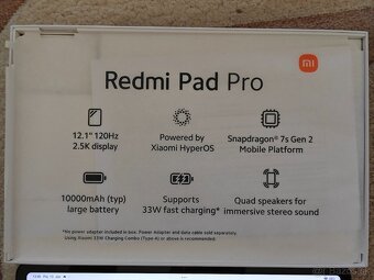 REDMI PAD PRO 6GB/128GB Graphite Gray - 4