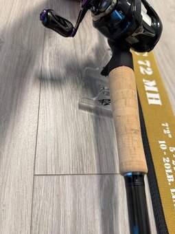 Baitcast combo Shimano Metanium DC + Wild Side prút - 4