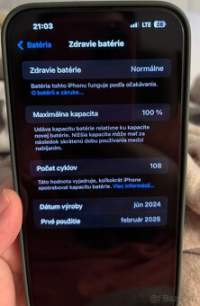 iPhone 15 plus 256 GB čierny - 4