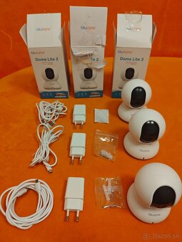 3x Otočná WiFi kamera 2K s nočným videním + Audio - 4