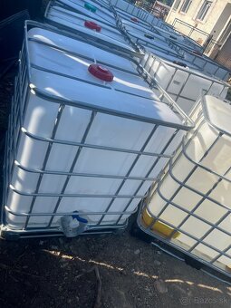 Ibc kontajner, plastová Nadrz, 1000l Nadrz - 4