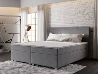 Manželská posteľ - boxspring - 4