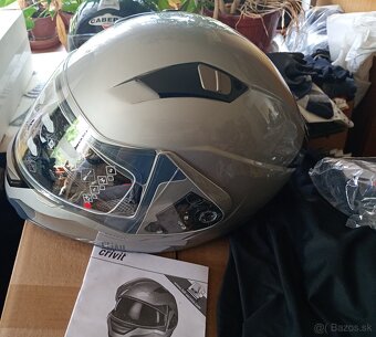 moto prilba Crivit, výklopná, v. XL/61cm - 4