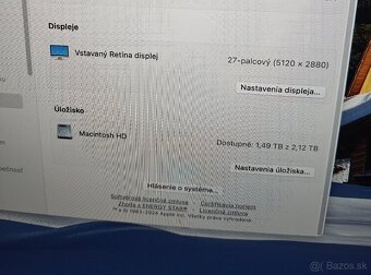 iMac 27 2017 - 2000GB ÚLOŽISKO - 4