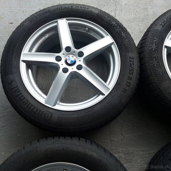 Zimná sada elektrónov na BMW X1 R17 5x112 so senzormi tlaku - 4