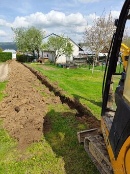 Zemné a Výkopové práce minibagrom - 4