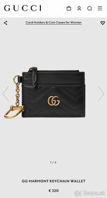 Gucci Marmont Keychain peňaženka / cardholder - 4