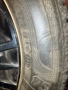 Zimné pneumatiky s oceľovými diskami Kleber 175/65/R15 - 4
