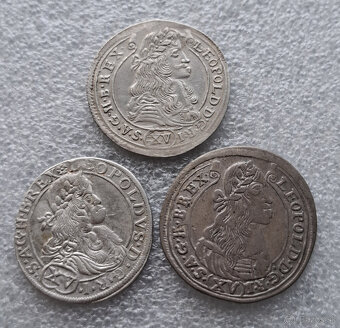 Mince Leopold I. Habsburgsky 1658 – 1705 - 4