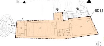 Priestor na prízemí, s vlastným vstupom 79,15m2 v centre na - 4