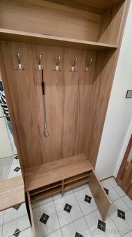 Nábytok chodba – botník, šatník, vešiak, zrkadlo - 4