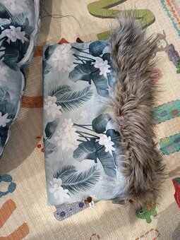 Predám krásny teplučký zimný fusak Hand Made Infinity - 4