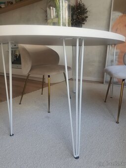 Stol od stolara ovalny - 4