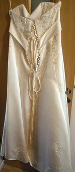 Predam pohodlne svadobne saty - 4