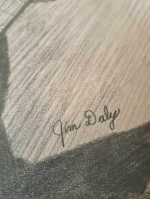 Obraz - Jim Daly, litografia - Happy days - banjo muž - 4